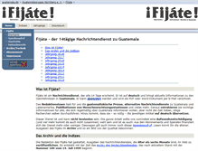 Tablet Screenshot of fijate.guatemala.de
